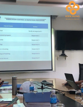 Nghiệm Thu Kết Cấu Thép Nhà Xưởng Cho Dự Án Đức Hoà Long an