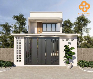 Thiết kế Kiến trúc Nhà anh Chí - Tân An Long An